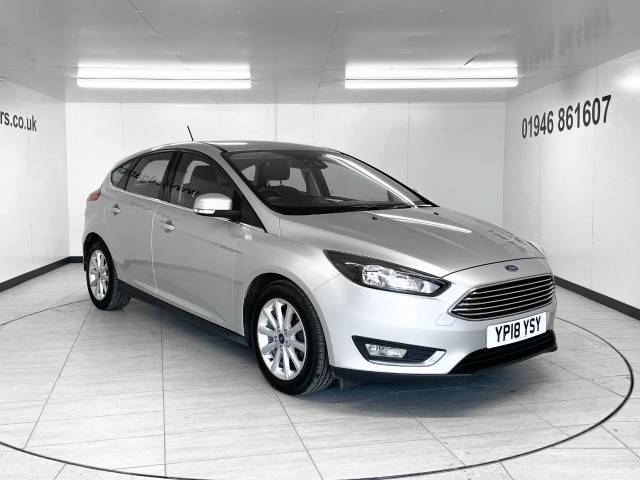 Ford Focus 1.0 EcoBoost 125 Titanium 5dr Hatchback Petrol Silver