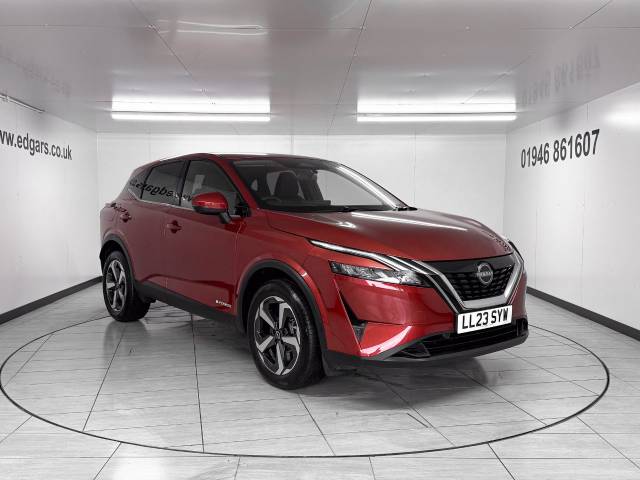 Nissan Qashqai 1.5 E-Power N-Connecta 5dr Auto Hatchback Hybrid Red