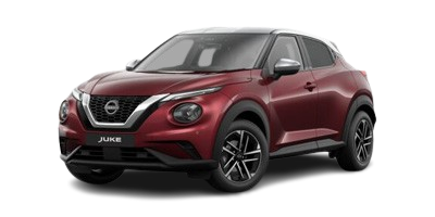 New Nissan Juke - Two Tone: Burgundy with Blade Silver Roof