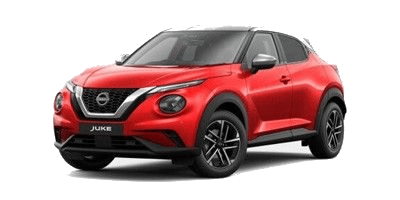 New Nissan Juke - Two Tone: Fuji Red with Silver Roof