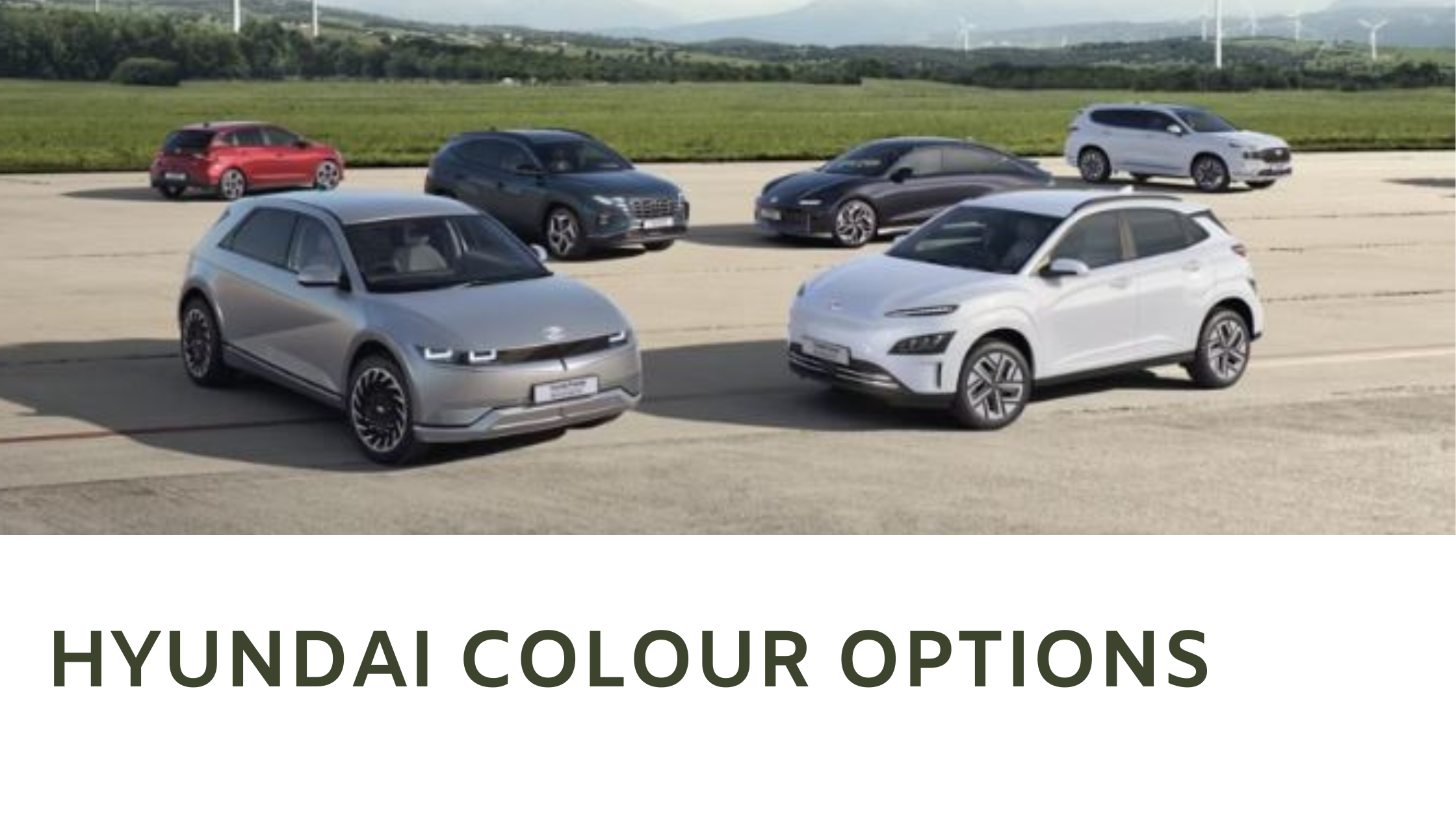 Hyundai Colour Options