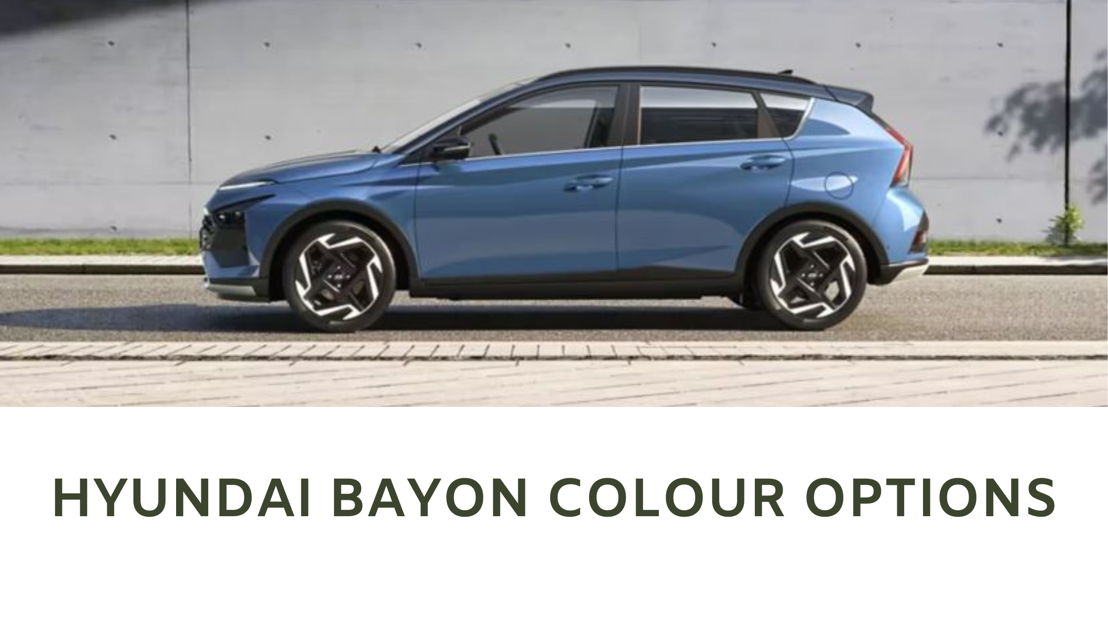 Hyundai Bayon Colour Options