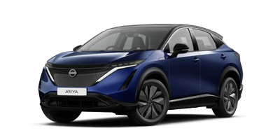 Nissan ARIYA - Blue Pearl and Pearl Black