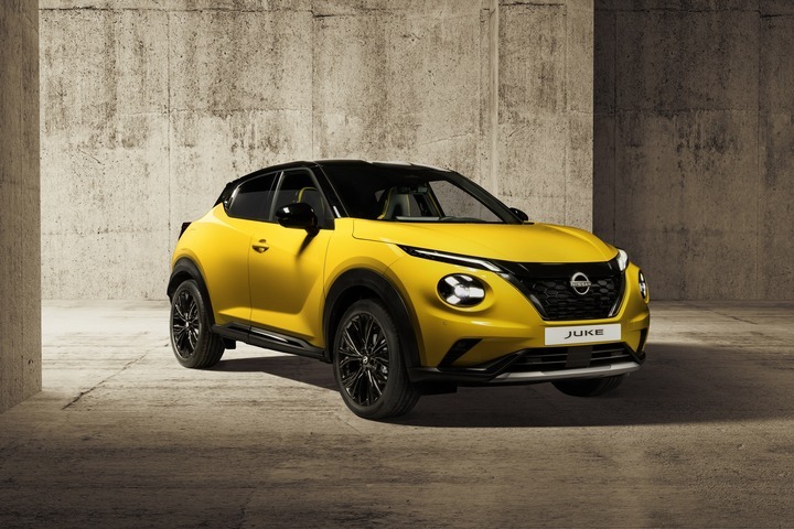 Nissan Juke: say hello to yellow again